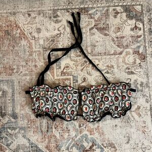 Vintage Rose Swimsuit Top